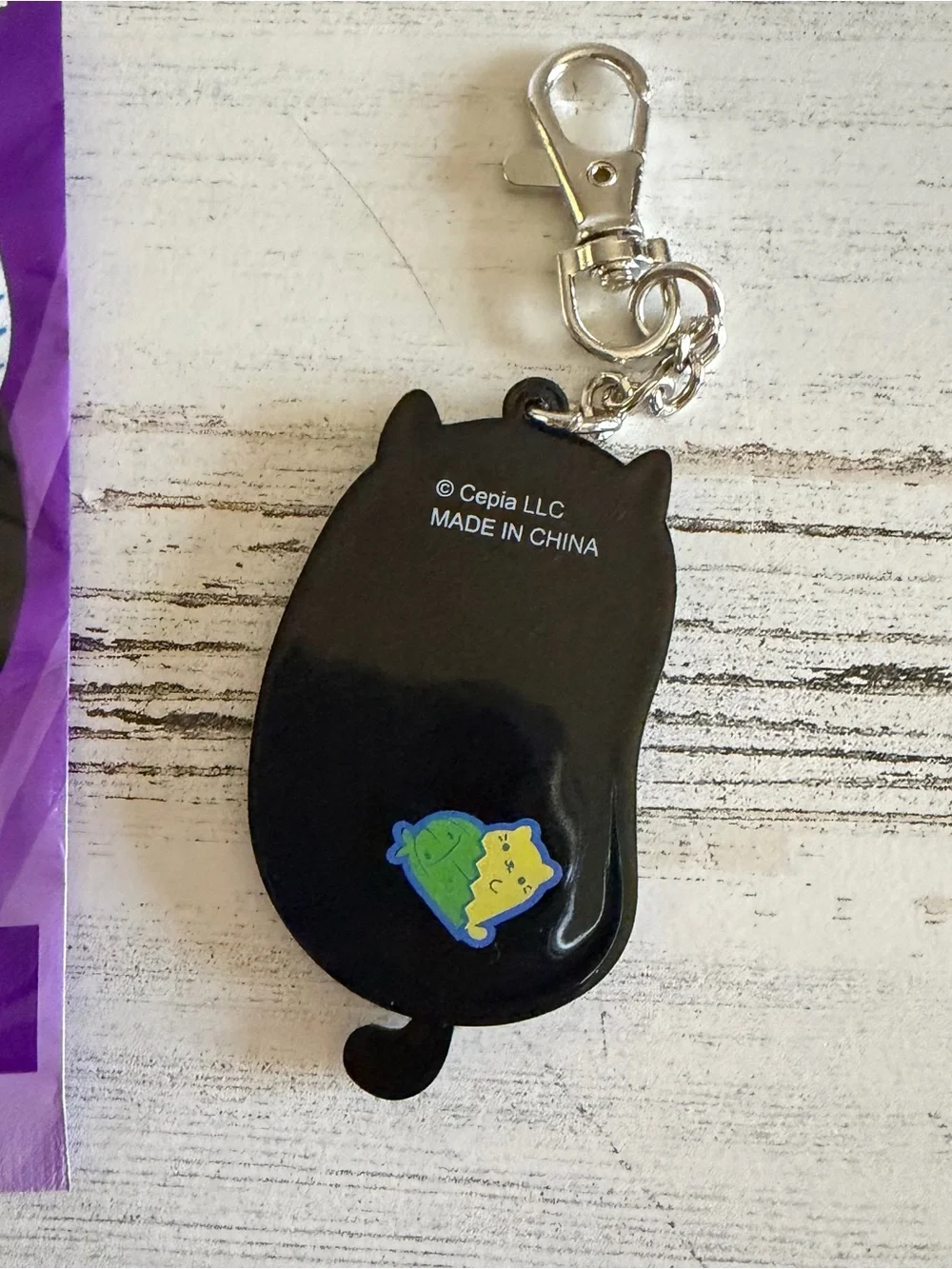 Cats vs Pickles Lil Stinker Skunk Keychain NEW